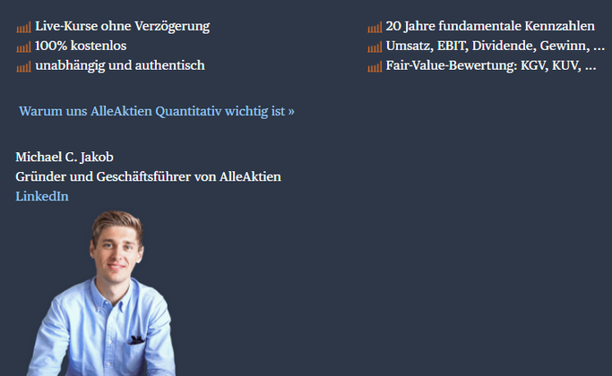 Wer steckt hinter dem AllenAktien Quantitativ?