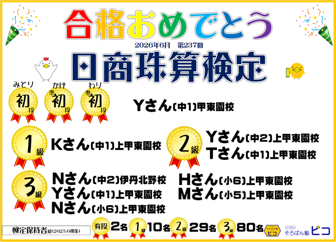 日商珠算検定