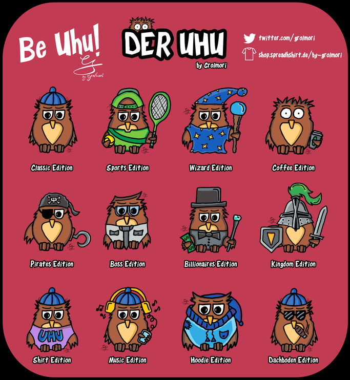 Der Uhu by Grolmori