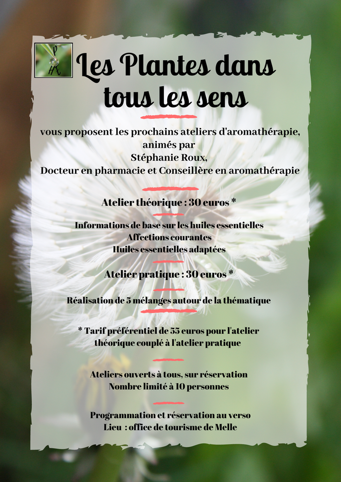 Les Plantes dans tous les sens#elle#sud-deux-sèvres#aromathérapie#huilesessentielles#immunité#hiver#respiration#rhume#bronchite#angine#rhinopharingyte#peau#acné#infections#abcès#furoncle#impétigo#brûlure#cicatrice#crevasse#gerçure#herpès#mycose#pied#ongle