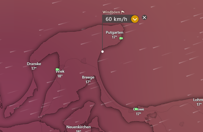 Sturm auf Rügen