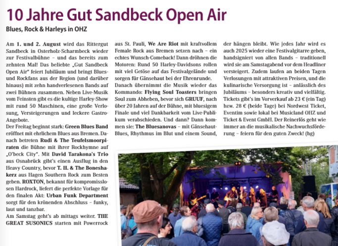 Gut Sandbeck Open Air OHZ
