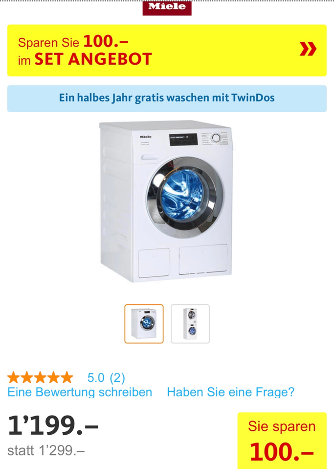 Ob diese Waschmaschine bei uns einzieht?