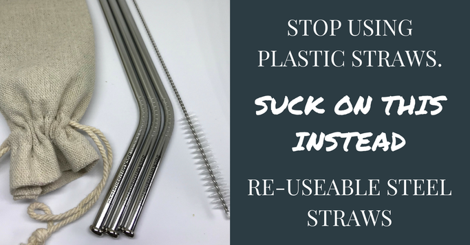 steel straws