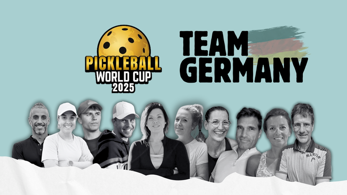Bild: Team Germany - Pickleball Spieler aus Deutschland nehmen am Pickleball World Cup 2025 in Florida USA teil