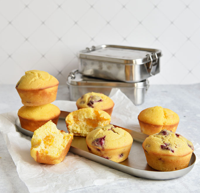 Grieß Joghurt Muffins