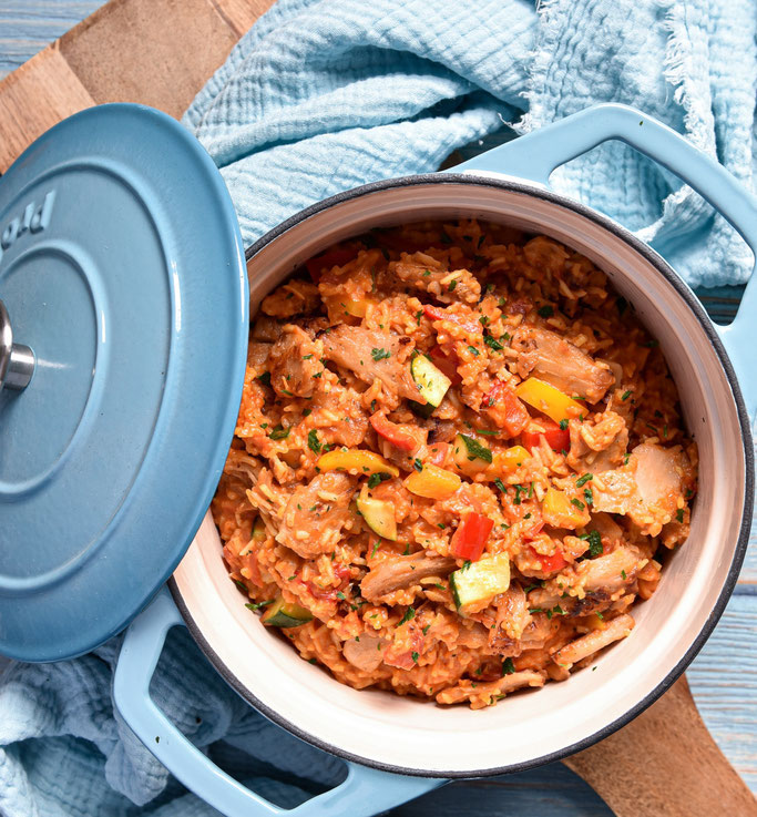 Reistopf Tikka Masala Thermomix vegetarisch, vegan machbar