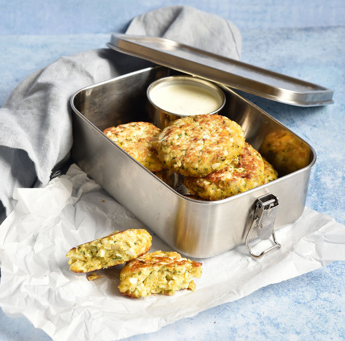 Eierfrikadellen mit Senfsoße und Kartoffeln, Thermomix