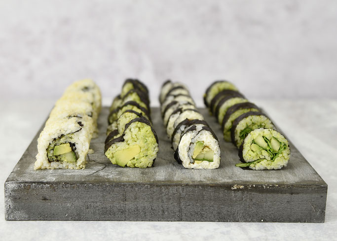 Veggie Sushi selbst gemacht, Reis aus dem Thermomix