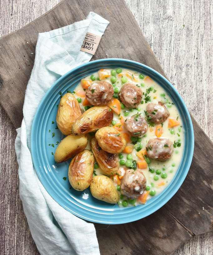 Wikinger Topf mit Backkartoffeln Thermomix