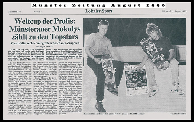 Münster Zeitung 1990