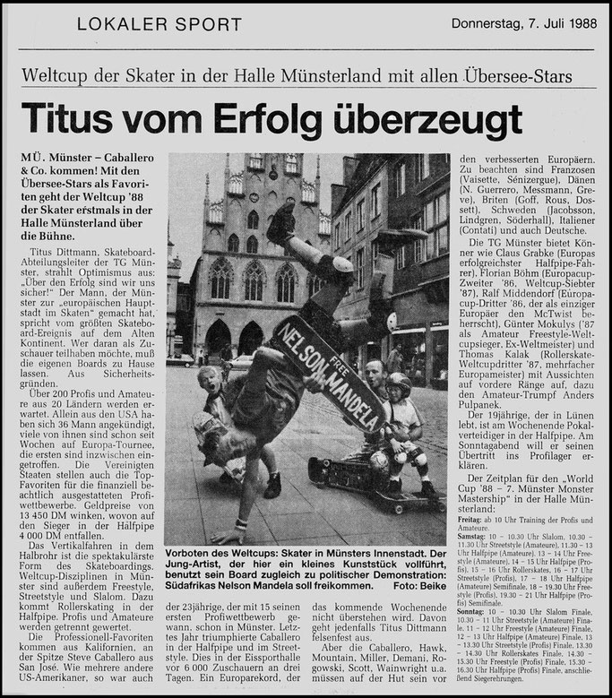 Münster Zeitung 1988