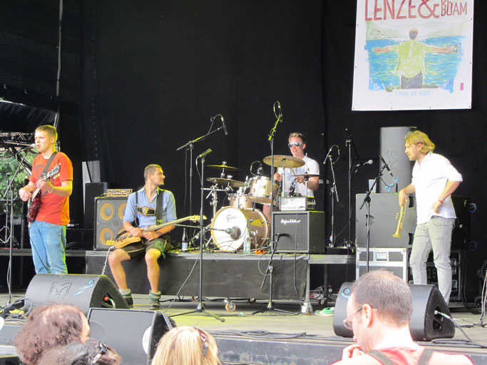 Lenze und die Buam und Stefan Dettl 2013 in Stein