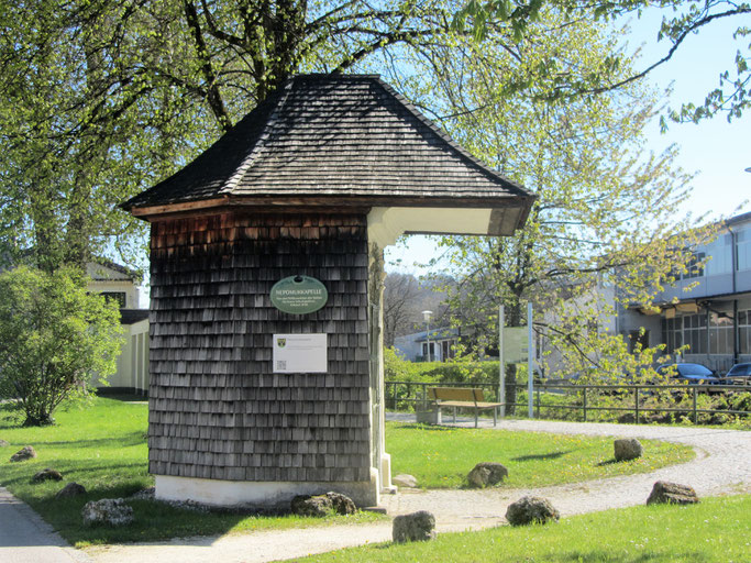 Die Nepomukkapelle am Triftweg