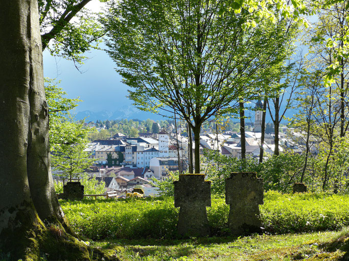 Die Aussicht auf Traunstein