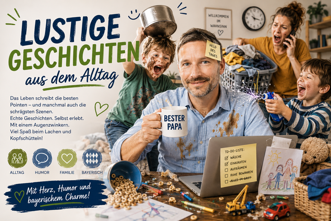 Lustige Geschichten aus dem Alltag