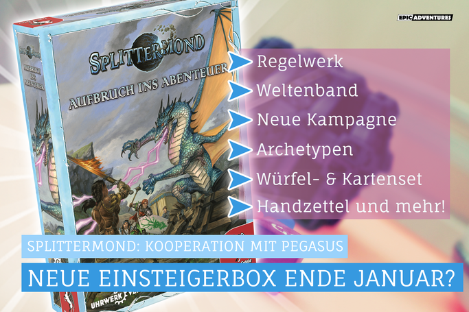 Splittermond: Einsteigerbox Neuauflage 2020