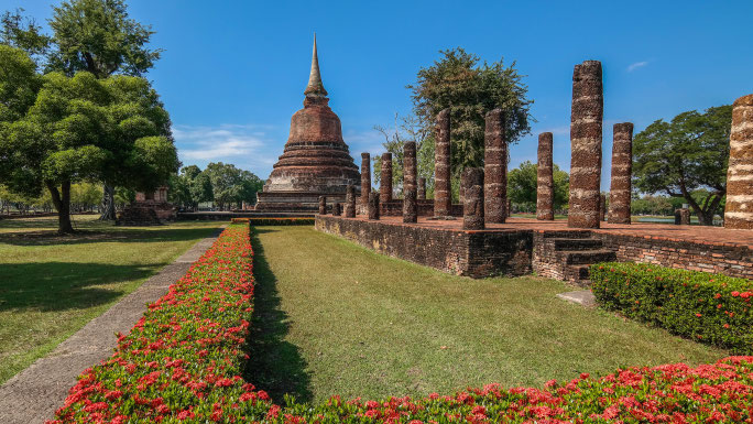 Wat Chana Songkhram im Sukhothai Historical Park