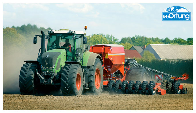 Landmaschinen-Ortung mit GPS in Echtzeit