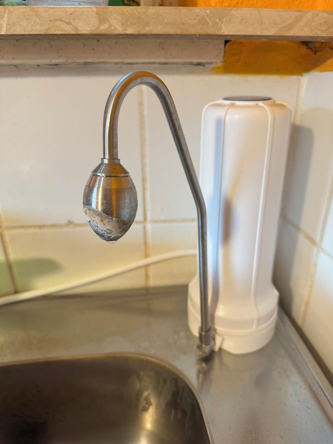 Alvito Auftischfilter pro mit Wasserwirbler