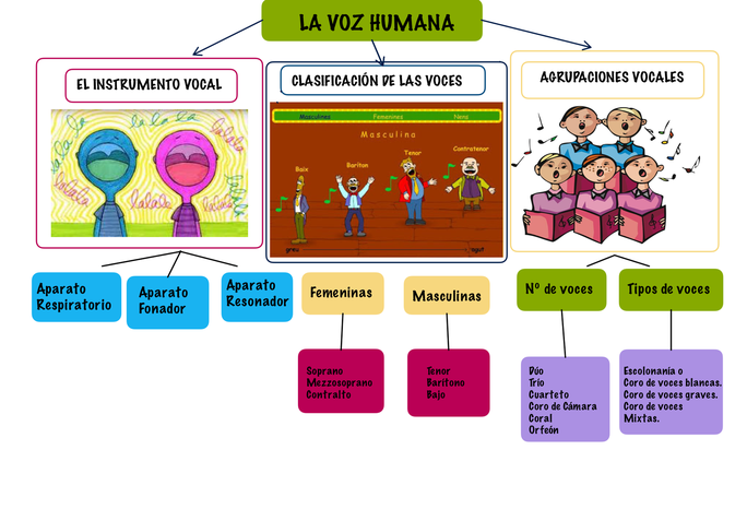 tema 5. La voz humana - Página web de luciadiazmusica