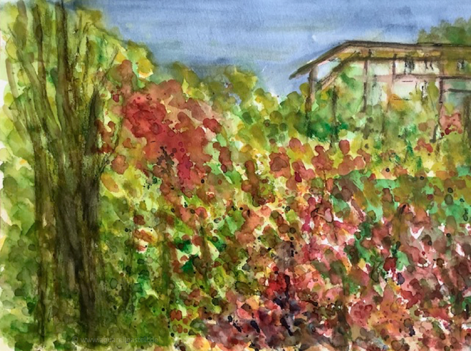 Haus und Garten (34 x 48 cm)