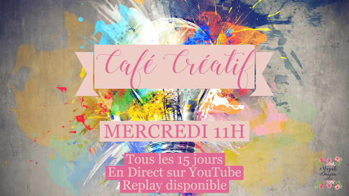 Café Créatif Mercredi 24 Aout 22 Lacher Prise Créatif @MagaliDanjan