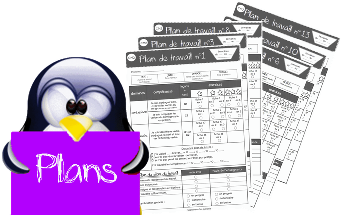 PLANS DE TRAVAIL - laclasse2delphine