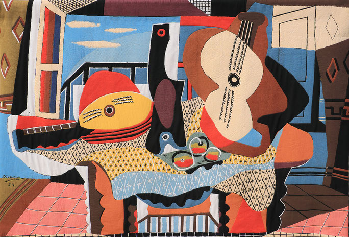 Picasso Mandoline et guitare