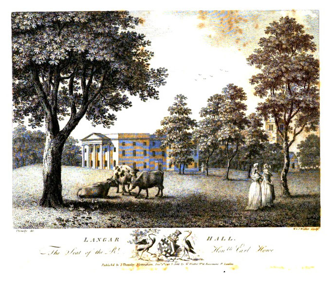 Langar Hall in 1790