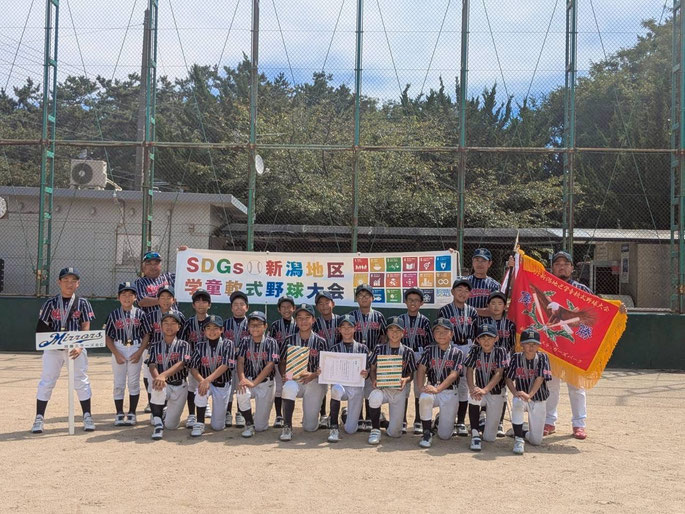 <優勝>沼垂ミラーズベースボールクラブ