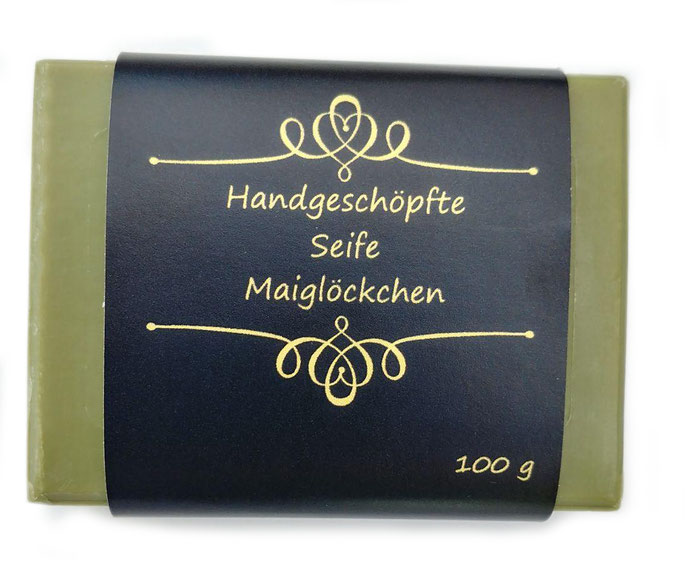 personalisierbare Seifenbanderolen - mit Klebepunkten, Geschenkbanderole