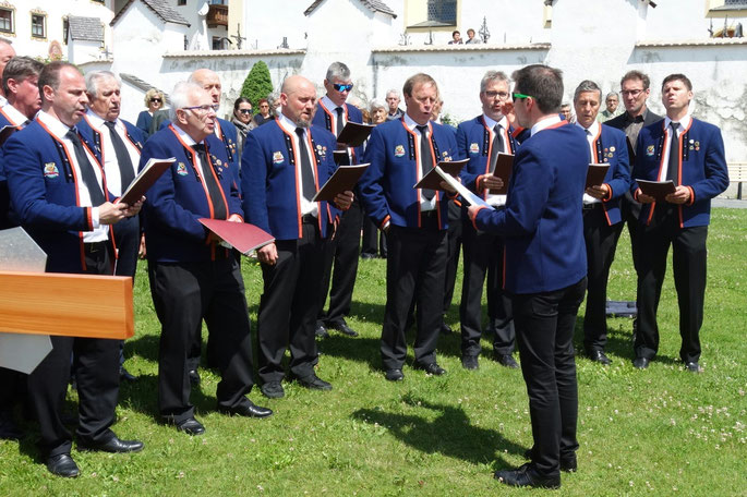 10. Juni 2021: Requiem - Sängerkamerad und Ehrenmitglied Johann Kirchmair, Pfarrkirche Oberperfuss