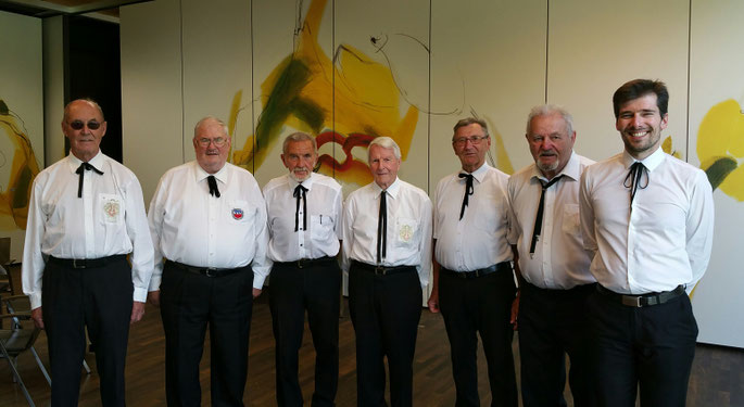 06. August 2021: Geburtstags-Ständchen für Karl Innthaler, Seniorenwohnheim Saggen/Innsbruck