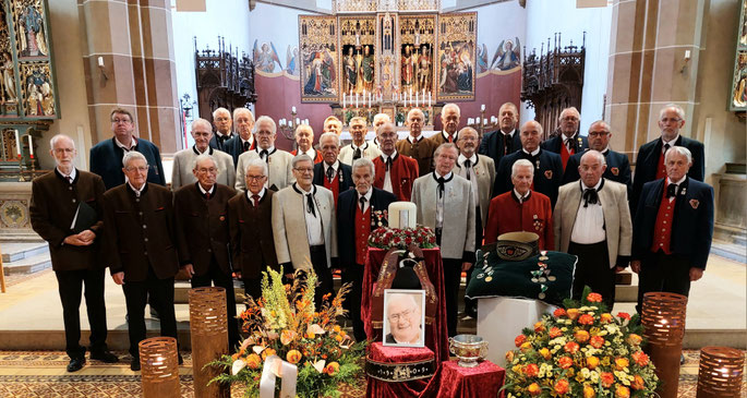 05. August 2023: Requiem - Sängerkamerad und Ehrenmitglied Siegfried Pürstl, Pfarrkirche St.Nikolaus/Innsbruck