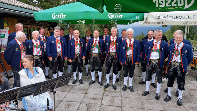 25. August 2024: Frühschoppen, Gösser Alm am Sulzstich/Oberperfuss