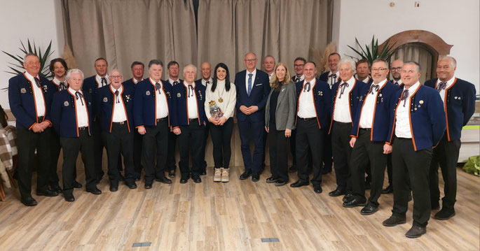 21. Februar 2025: Empfang der Schi-Weltmeisterin Stephanie Venier, Hotel Krone/Oberperfuss