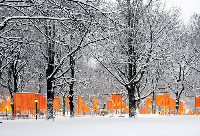 Christo and Jeanne-Claude, The Gates, Central Park, New York City, 1979-2005