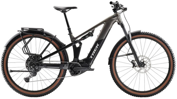 E-Mounainbike Trek Powerfly FS4 ausgerüstet
