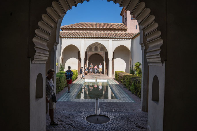 Bild: Sehenswürdigkeit Alcazaba in Málaga, Spanien