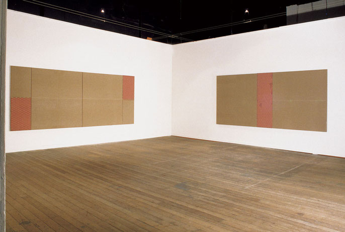 installation view: Temple Studios, 1997