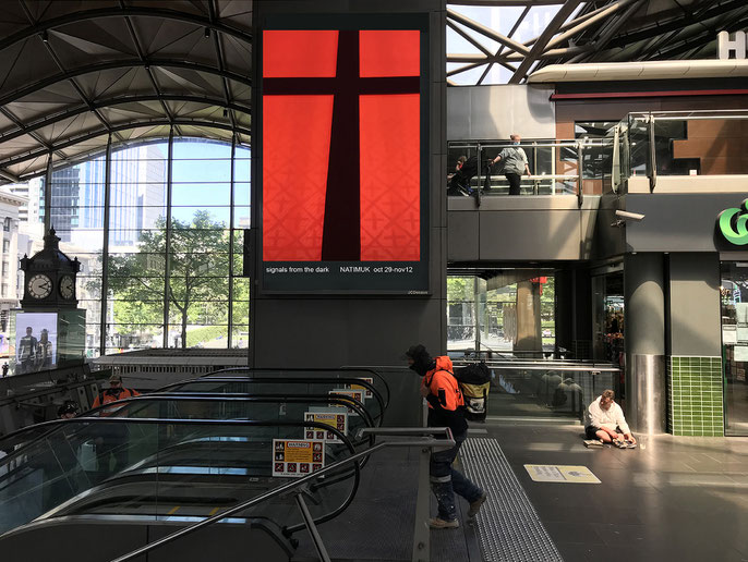 Southern Cross station, Melbourne, Oct 2021