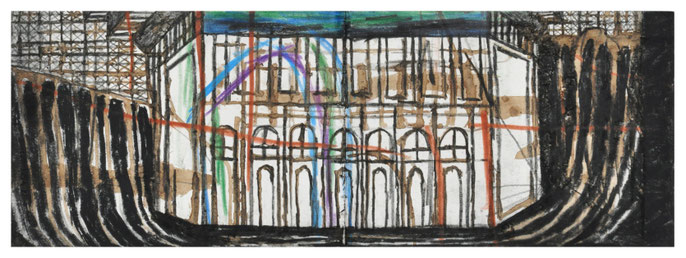 Provisional plan for the redevelopment of a shack into a contemporary hybrid temple, 23/5/2024