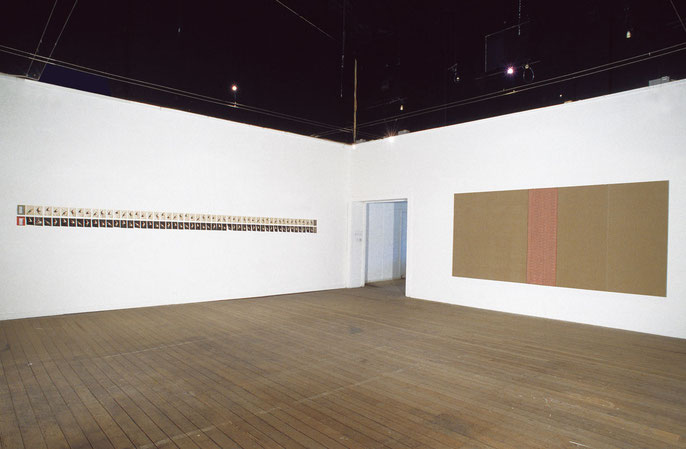 installation view: Temple Studios, 1997