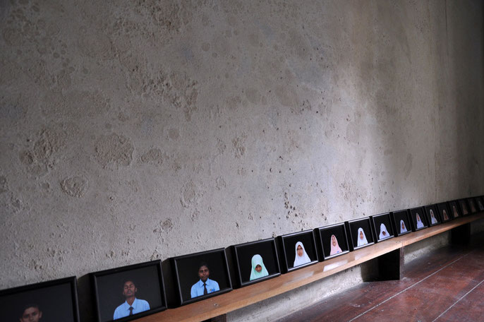 Installation view: Kuang Road Prayer, No. 8 Heeren Street Heritage Centre, Melaka (Melaka Art & Performance Festival, Nov 2010)