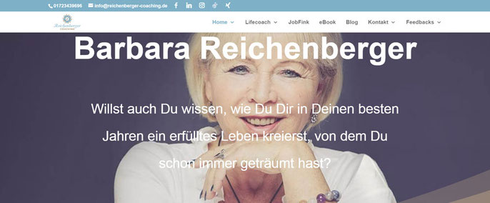 Headline für Barbara Reichenberger - Coaching - Miteinander, füreinander - jetzt durchstarten❣