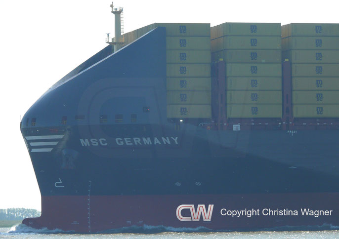 MSC GERMANY, Windschild