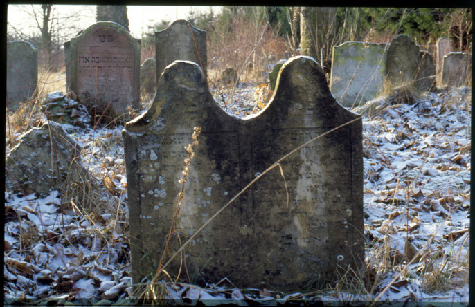 Tombes jumelles - Hégenheim 1989