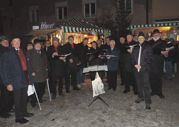 29. Dezember 2018: Adventsingen, Adventmarkt Hall in Tirol