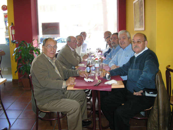 Agustin,Villafranca.Osterricher,Moreno Faustino,Juanin,Jose Luis,Miguel,Miguel, Falta el fotografo Calos